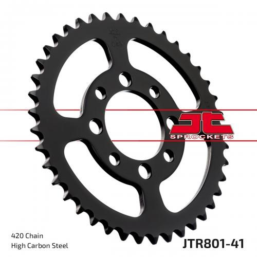 JT SPROCKETS REAR STEEL 41T, 420 JTR080141