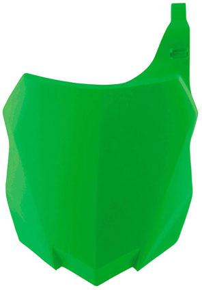RTECH FRONT NUMBER PLATE KAWASAKI GREEN 565225270