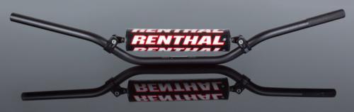 RENTHAL HANDLEBAR 816-01-BK-01-185 22MM BLK-PADDED