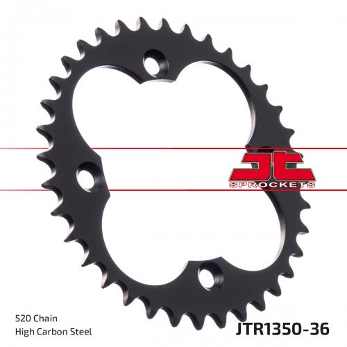 JT SPROCKETS REAR STEEL 36T, 520 JTR135036
