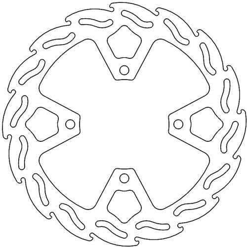 MOTO MASTER 110898, FLAME FIXED DISC 282