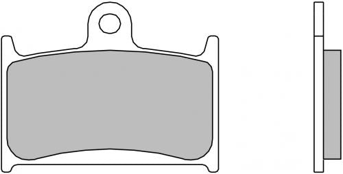 BREMBO 07SU14RC BRAKE PADS ORGANIC
