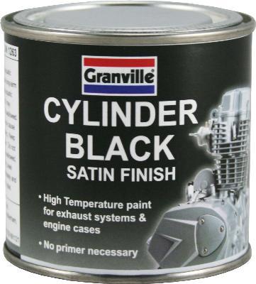 GRANVILLE GRANVILLE 100 ML CYLINDER BLACK (SATIN)