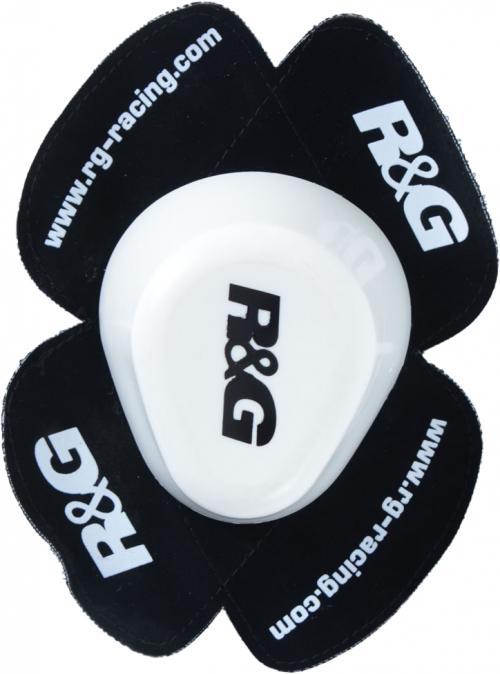 R&G KNEE SLIDERS WET, PAIR, WHITE