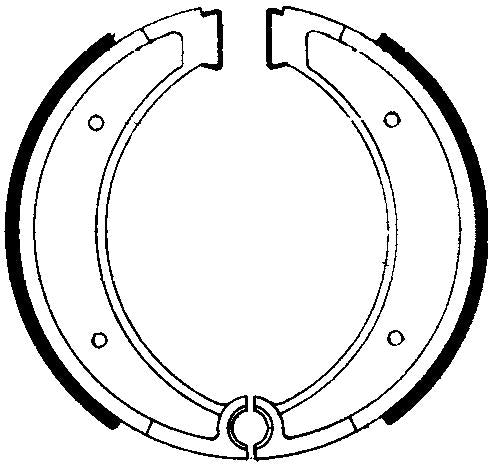 FERODO FSB850 BRAKE SHOES