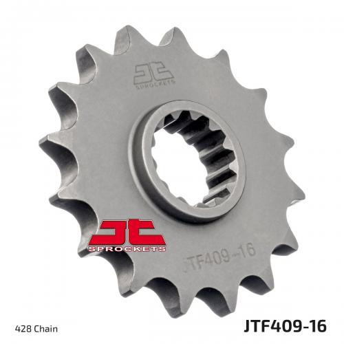 JT SPROCKETS FRONT STEEL 16T, 428 JTF040916