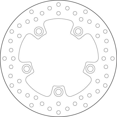 BREMBO BRAKE DISC, 68B40734