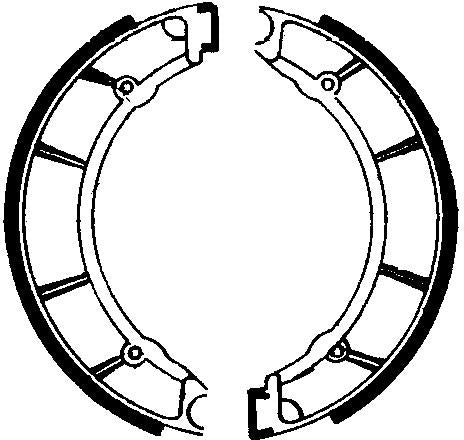 FERODO FSB880 BRAKE SHOES