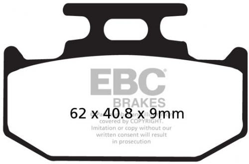 EBC MXS152 MXS FORMULA MX RACE PAD SETS