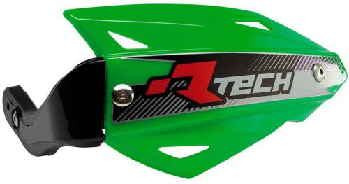 RTECH VERTIGO ATV HANDGUARDS-MOUNT KIT GREEN