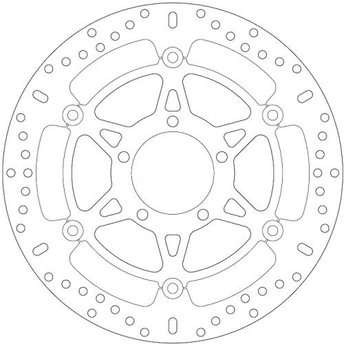 EBC BRAKE DISC MD4170X EBC STAINLESS STEEL BRAKE DISC