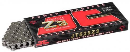 JT CHAINS 525Z3 X 124 JT PREMIUM X-RING CHAIN