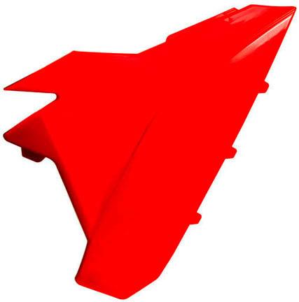 RTECH LEFT AIR BOX SIDE PANEL INTAKE HOLE RED
