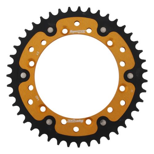 SUPERSPROX SUPERSPROX REAR STEALTH 43T, GOLD, 520 SU646043G