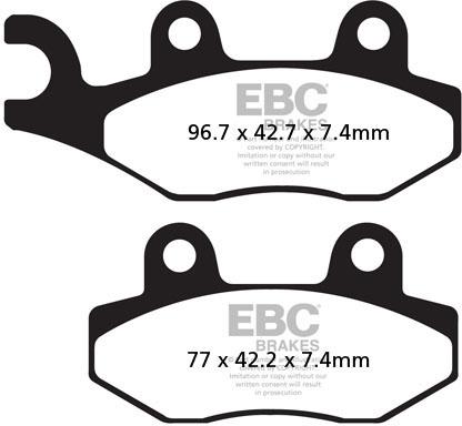EBC FA 135R EBC DISC PADS