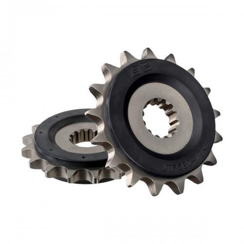 JT SPROCKETS FRONT STEEL 17T RB, 530 JTF058017R