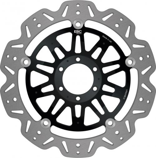 EBC BRAKE DISC VR624BLK EBC FLOATING DISC BLACK HUB