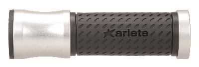ARIETE OTHERS ARIETE SILVER ALLOY & BLACK RUBBER GRIPS BBH_HBG631ALL