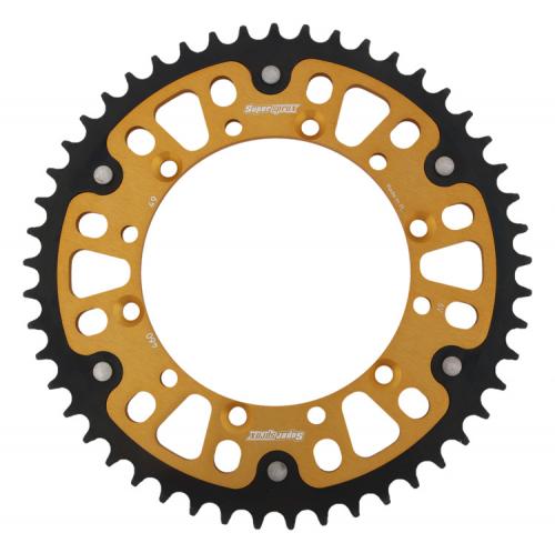SUPERSPROX SUPERSPROX REAR STEALTH 49T, GOLD, 520 SU646049G