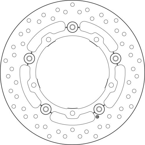 BREMBO BRAKE DISC, 78B40835