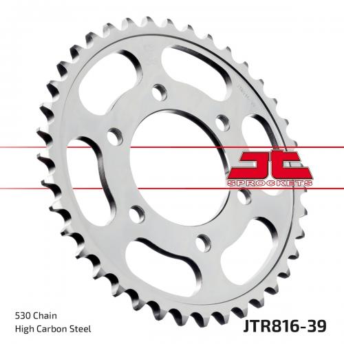 JT SPROCKETS REAR STEEL 39T, 530 JTR081639