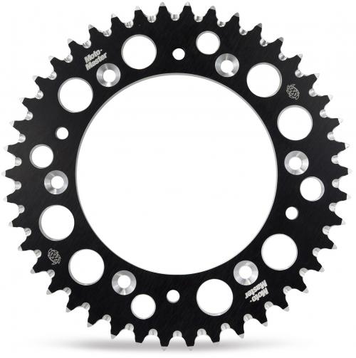MOTO MASTER REAR ALU, 42T, BLACK, 520