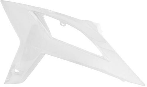 RTECH RADIATOR SCOOPS MAP SWITCH SUPPORT WHITE