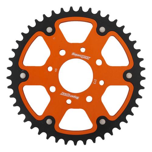 SUPERSPROX SUPERSPROX REAR STEALTH 45T, ORANGE, 520 SU627345O