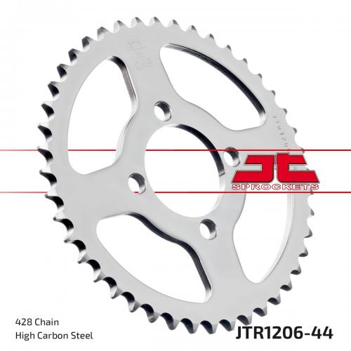 JT SPROCKETS REAR STEEL 44T, 428 JTR120644