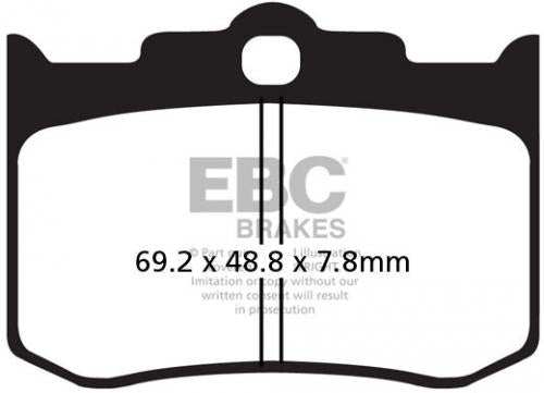 EBC FA 216/3V EBC SEMI SINTERED DISC PADS