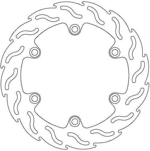 MOTO MASTER 110322, FLAME FIXED DISC 260