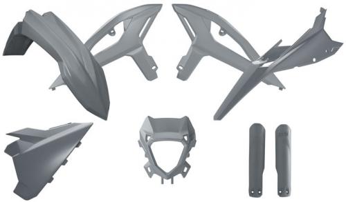 RTECH ENDURO FULL KIT 6 PCS BETA QUANT GREY