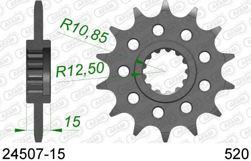 AFAM FRONT 15T, 520 AF12450715