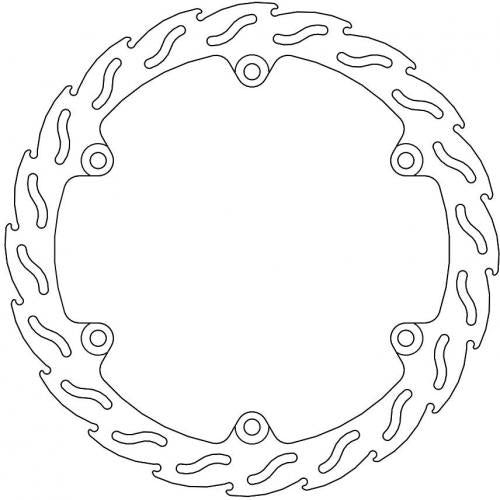 MOTO MASTER 110604, FLAME FIXED DISC 320
