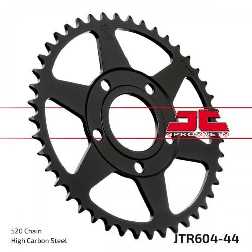 JT SPROCKETS REAR STEEL 44T, 520 JTR060444