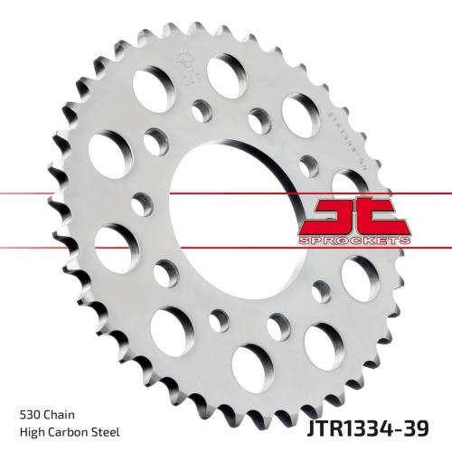 JT SPROCKETS REAR STEEL 39T, 530 JTR133439
