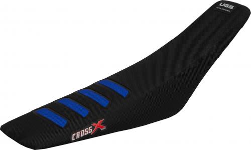 CROSS X UGS SEAT COVER, BLACK/BLUE (COLOR WAVE) UFM11002BBL