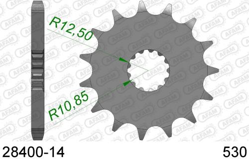 AFAM FRONT 14T, 530 AF12840014