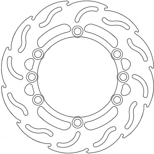 MOTO MASTER 110261, FLAME FIXED DISC 220