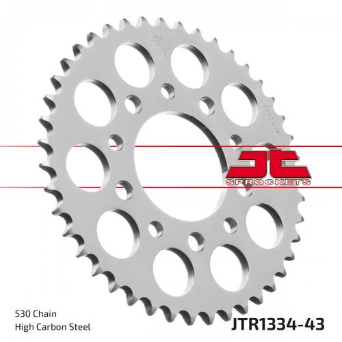 JT SPROCKETS REAR STEEL 43T, 530 JTR133443
