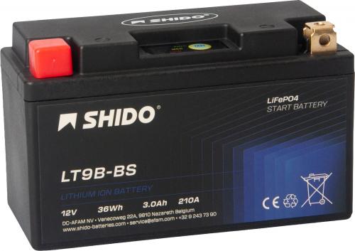 SHIDO SHIDO LT9B-BS LITHIUM ION YT9B-BS