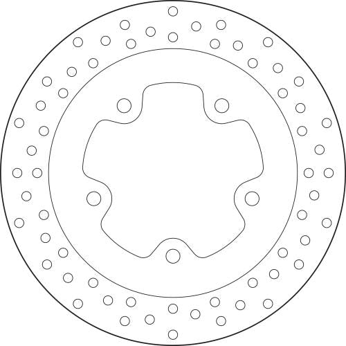 BREMBO BRAKE DISC, 68B407B9