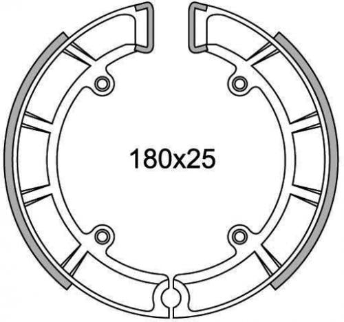 FERODO FSB955 BRAKE SHOES