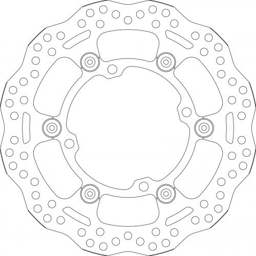 SBS OVERSIZE BRAKE DISC 7011