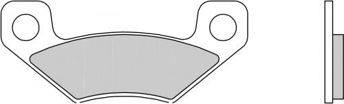 BREMBO 07GR25SX BRAKE PADS SINTER