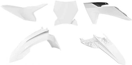 RTECH PLASTIC KIT 4 PCS WHITE-BLACK 569801418