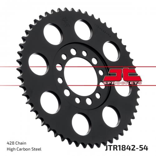JT SPROCKETS REAR STEEL 54T, 428 JTR184254