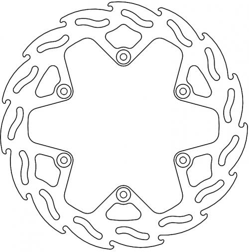 MOTO MASTER 110832, FLAME FIXED DISC