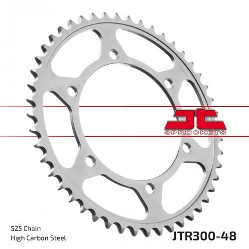 JT SPROCKETS REAR STEEL 48T, 525 JTR030048