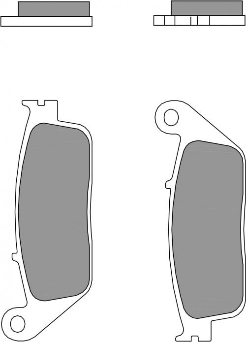 BREMBO 07096XS BRAKE PADS SINTER